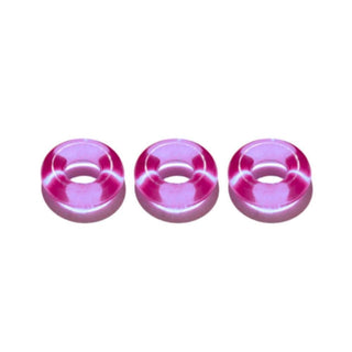 Take a look at an image of the 3-piece set of stretchy rings designed for enhanced performance and prolonged pleasure.