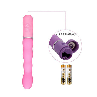 Feast your eyes on an image of Bumpy Buddy Waterproof G Spot Vibrator Massager showcasing its hypoallergenic and easy-to-clean features.