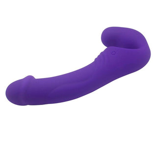 Pictured here is an image of Rechargeable Strapless Double Dildo made from medical-grade silicone for safe and comfortable pleasure.