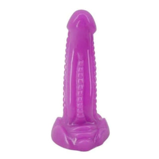 A visual representation of the Huge Badass Sucker Dragon Animal Dildo Male, designed with a textured shaft for vaginal and anal stimulation.