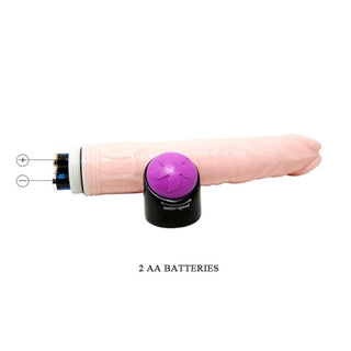Observe an image of Realistic Thrusting Multi-Speed Dildo Rotating Vibrator in action with rotating and vibrating motions.