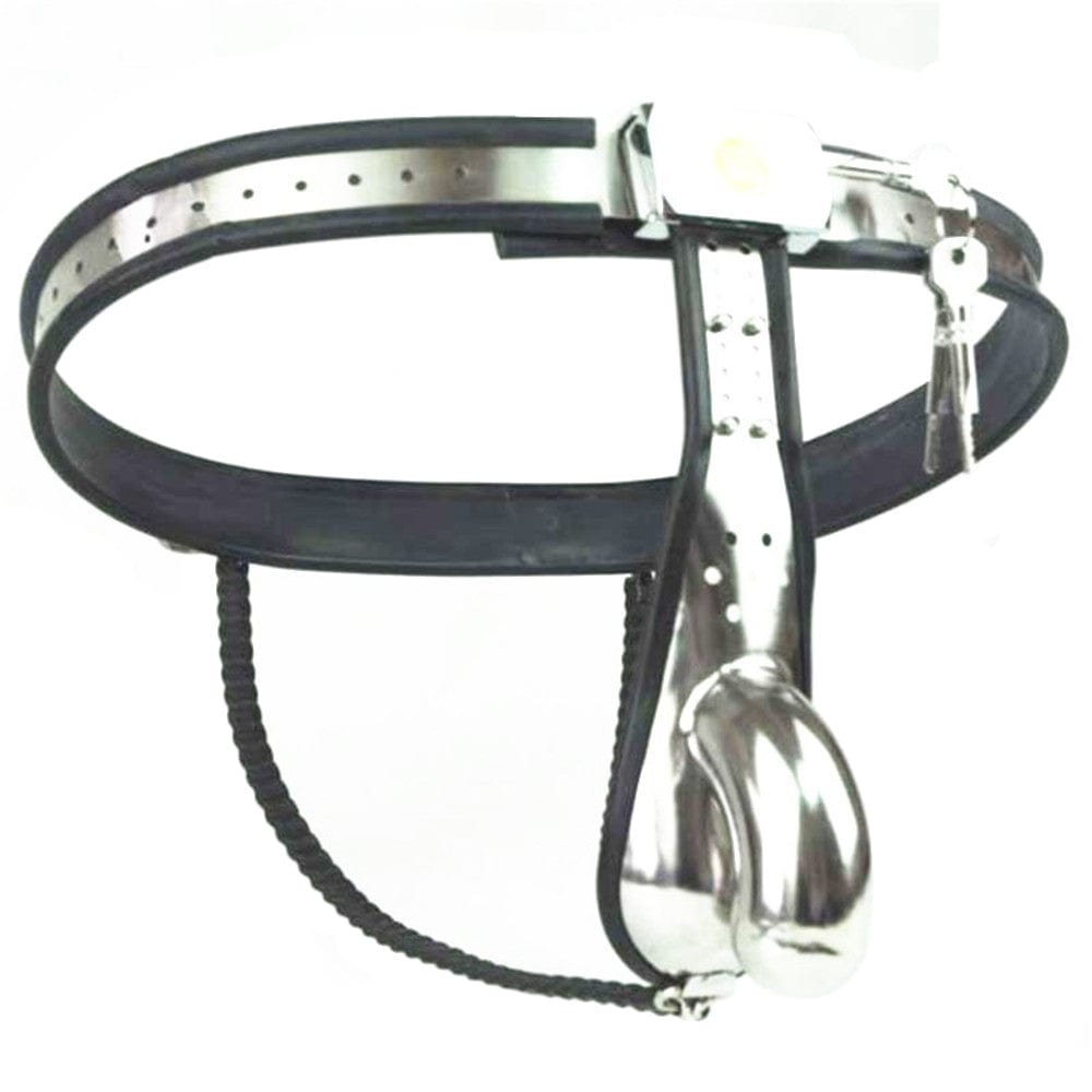 Displaying an image of the Locked Down Penis Chastity Belt, a unique accessory for experiencing pleasure and submission in BDSM.