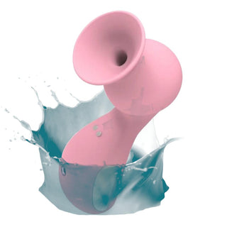 Displaying an image of Ergonomic Tongue Orgasm Clit Sucker Vibrator Nipple Stimulator offering assurance in comfort, safety, and hygiene for worry-free intimate moments.