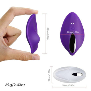 You are looking at an image of luxurious feel silicone texture for comfort in the Wireless 10-Speed Remote Vibrating Panties