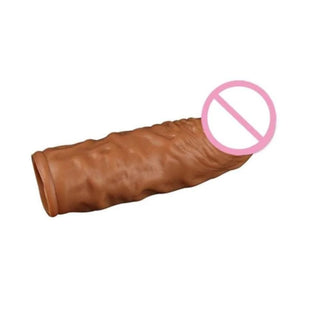 You are looking at an image of Bigger Fantasies Penis Enlarger Sleeve with realistic design for enhanced performance and satisfaction.
