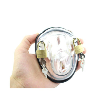 Displaying an image of the chastity device serving as a constant reminder of devotion and obedience, enhancing the experience of ultimate submission.