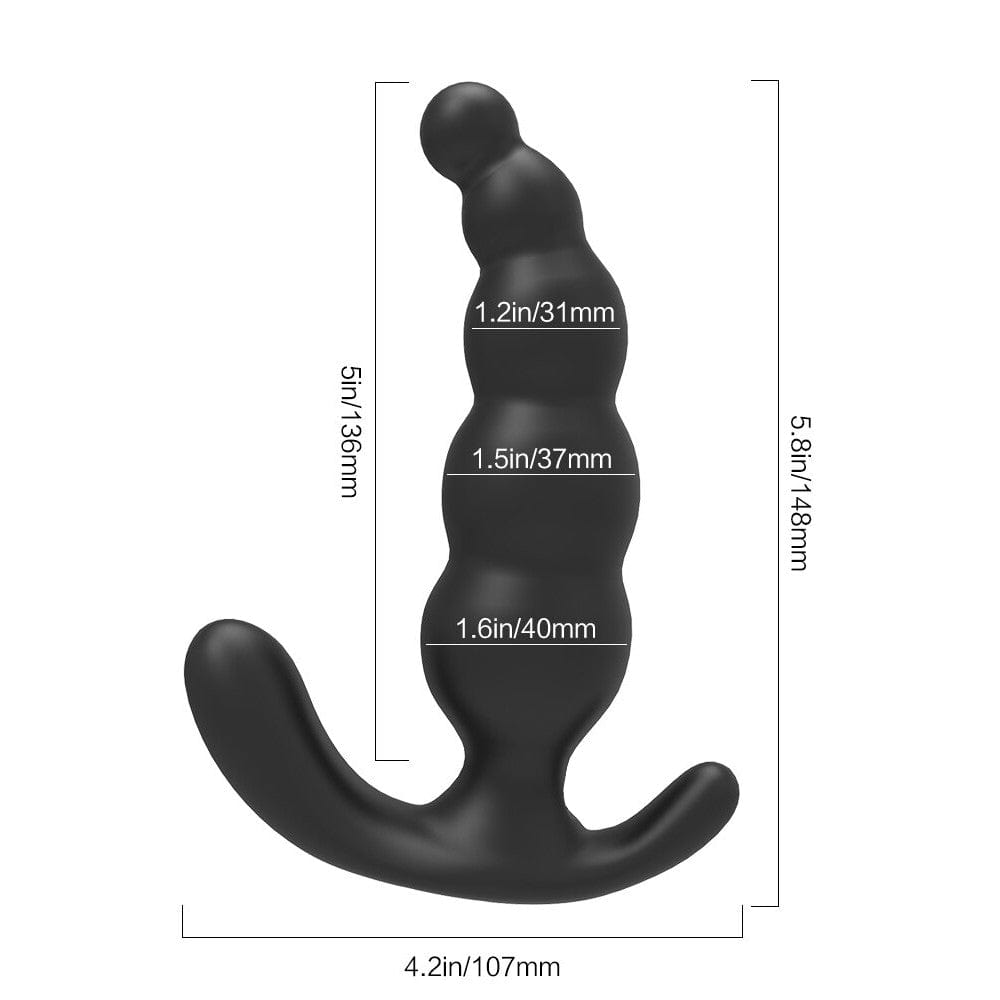 Check out an image of Long Prostate Massager crafted from premium silicone for comfort and safety