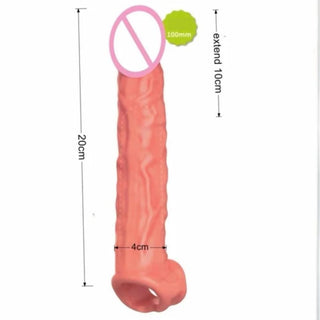 Feast your eyes on an image of Performance-Enhancing Realistic Penis Extension, a game-changing accessory that turns you into a titan of pleasure.