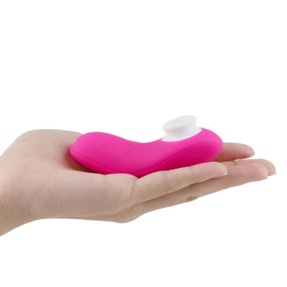Presenting an image of Portable 10-Speed Toy Nipple Suction Vibrator with waterproof design for versatile use