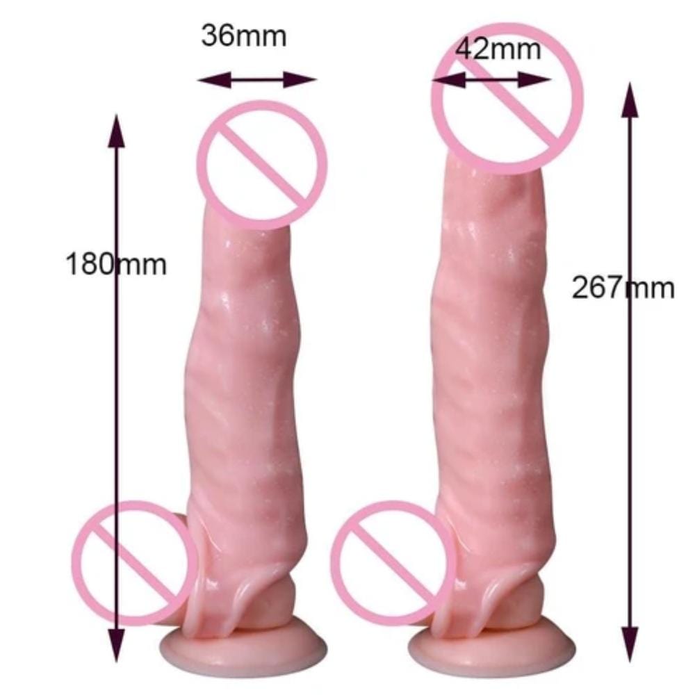 Mighty 10-Inch Enlarger Huge Silicone Cock Sleeve