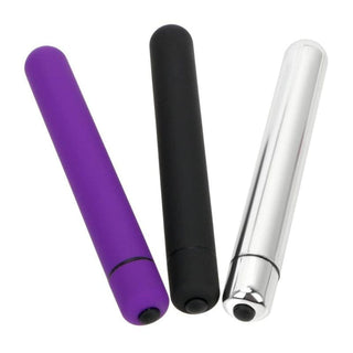 What you see is an image of Tongue Licking Remote Quiet Clit Stimulation Oral Small Vibrator Bullet in silver color.