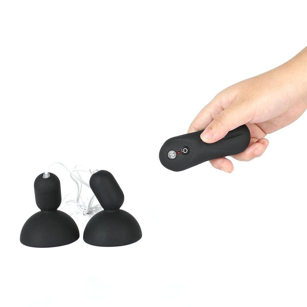 Remote Control Sucker Vibrator Nipple Toy Pump