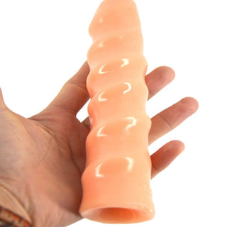 Feast your eyes on an image of a delectable screw sex toy for G-spot or prostate stimulation