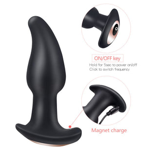 This is an image of the Powerful Rotating Massager with rotating metal beads for dual-action stimulation.