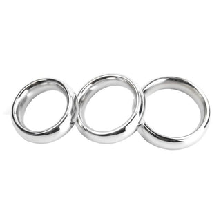 Here is an image of Ejaculation Enhancer Silver Ring, a sleek and stylish stainless steel ring designed to enhance stamina and increase hardness for a new level of pleasure.