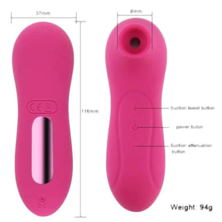 Compact and portable design for discreet pleasure anytime, anywhere.
