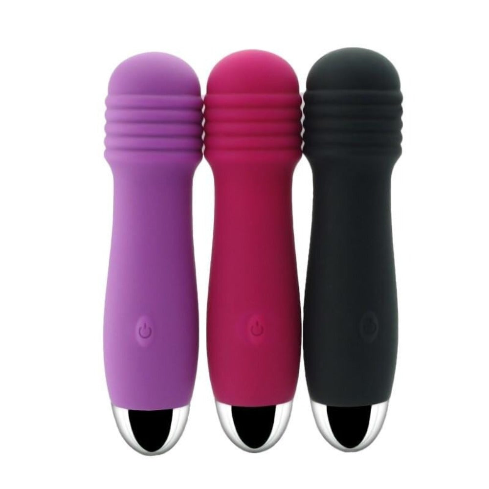 Pictured here is an image of Pocket Wand Mic Mini Wand Massager in purple color.