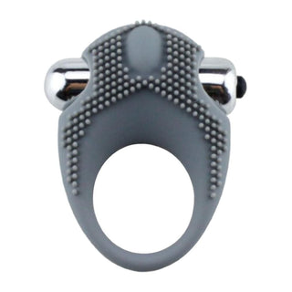 This is an image of the compact yet powerful silicone cock ring with integrated vibrator.