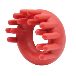 Take a look at an image of Erection Squeeze Soft Ring with strategically positioned clit ticklers for enhanced pleasure.