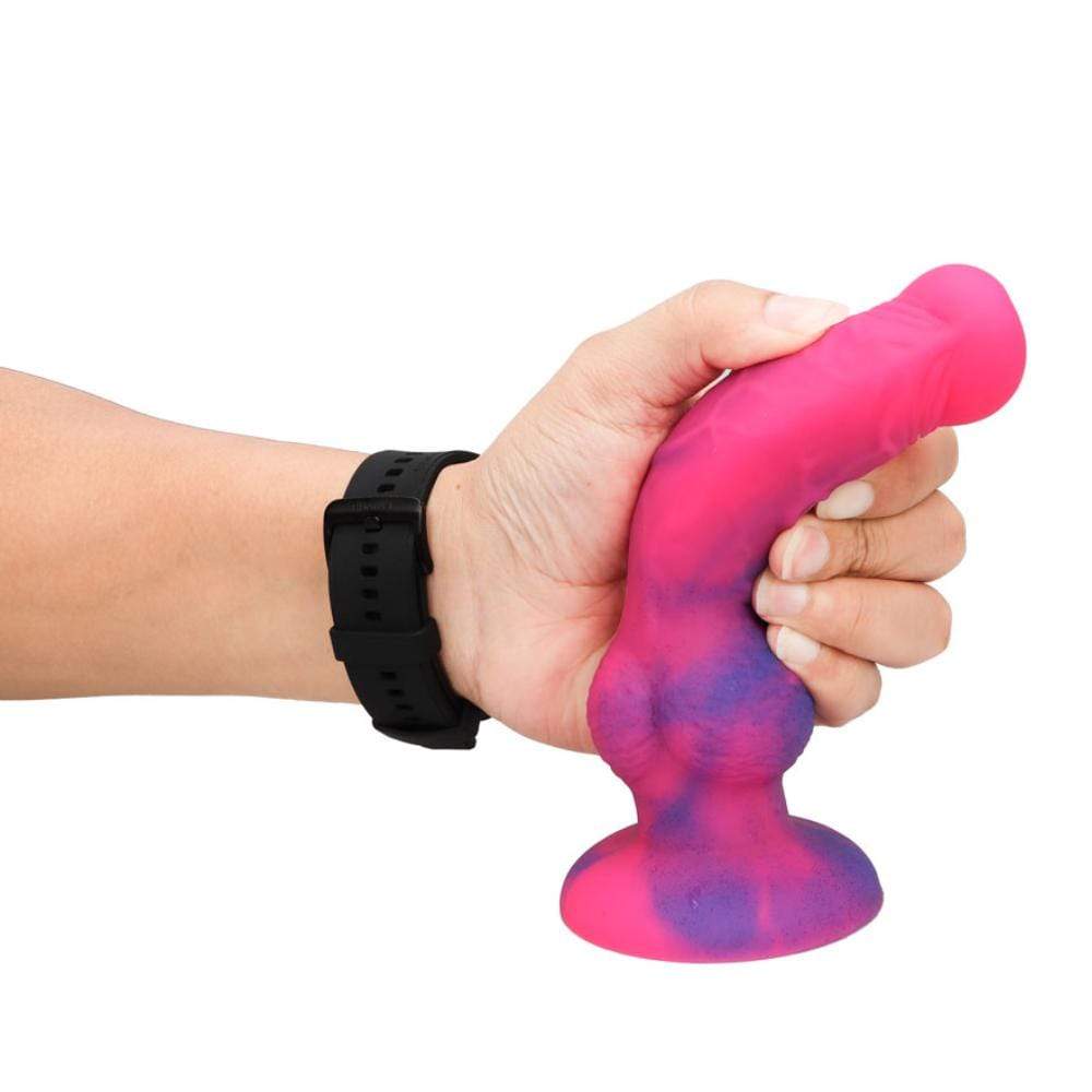 Waterproof Animal Werewolf Dog Silicone Knot Dildo With Suction Cup