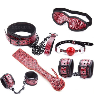 Ultimate Luxury BDSM Leather Body Strap and Restraint Kit for Bondage Gear