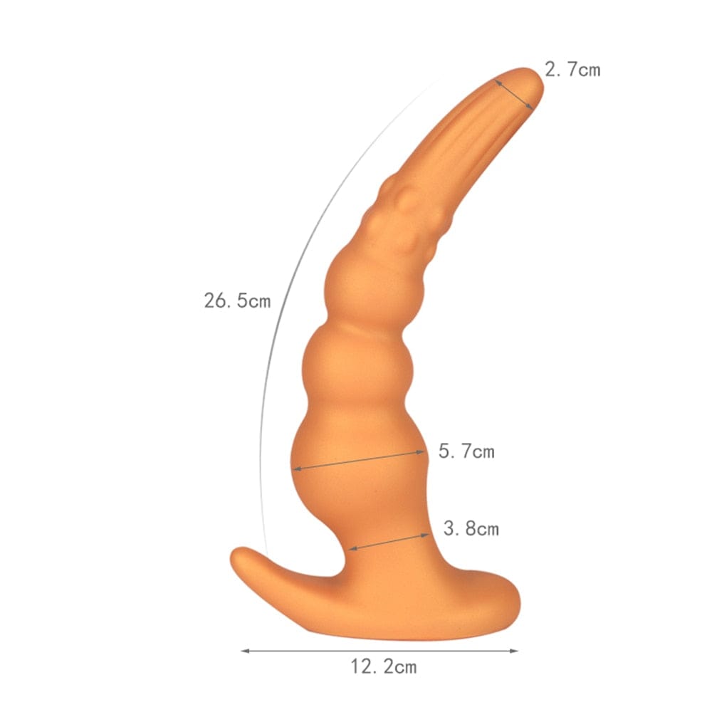 Here is an image of Large Anal Massager with widths from 0.75 to 2.95 for a fulfilling experience.