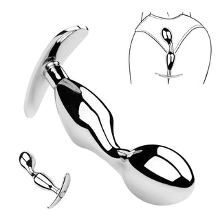 Displaying an image of the Bulbous Anal Aneros Prostate Massager, a firm and unyielding device designed for P-spot stimulation.