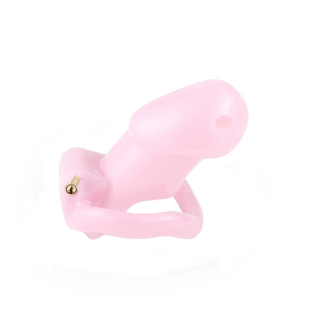 Featuring an image of Unengaged Pleasure Holy Trainer Silicone Chastity Device highlighting its comfort and safety features