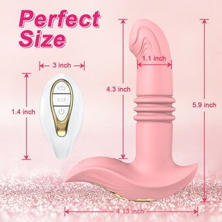 Crafted wearable dildo vibrator made of high-quality silicone for comfort and safety.