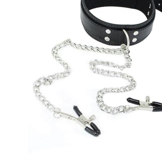 Here is an image of Slave Fantasy BDSM Nipple Clamps inviting you to step into the world of sensual domination with confidence and style.