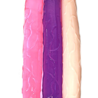 Flexible Jelly 17 Inch Long Double Sided Anal Plug