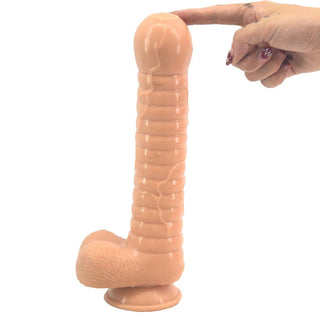 Take a look at an image of Glorious Staff Silicone 11 Inch Fantasy Dildo urging to secure the toy before it sells out for an out-of-this-world solo session.