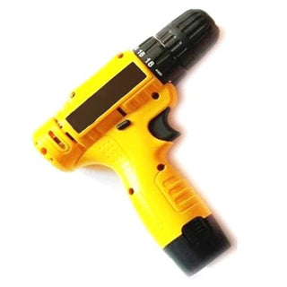 This is an image of the drill in the Easy to Carry Reciprocating Portable Fuck Machine Set Sex Toy in yellow, blue, or red color.