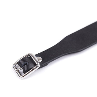 Submissive Slave for Life Male Choker For Petplay BDSM Collar Leather Jewelry