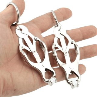 Japanese-Style Clover Nipple Clamps Nipple Ring