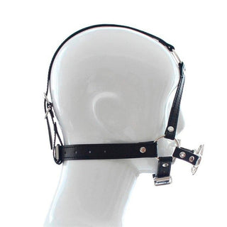 Stainless Throat Oral Bondage Harness