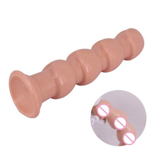 Intimate toy with a skin-friendly silicone base for anal pleasure, featuring a round tip design and easy cleaning process for safe and enjoyable use.