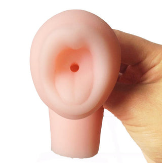 Silicone Male Masturbator with lifelike lips and tongue for an intimate and hygienic experience.