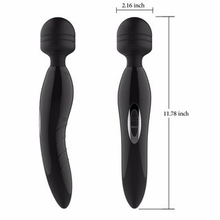 Observe an image of a discreet and quiet motor in the Powerful Stimulating Large Wand Massager.