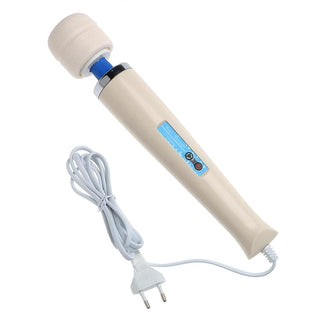 Pictured here is an image of Hitachi Magic Wand Massage Vibrator, featuring a unique ergonomic design for ease during pleasure sessions.