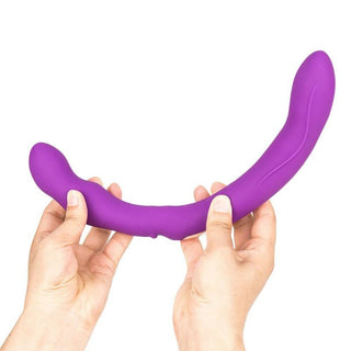 Featuring an image of a customizable vibrator with medical-grade silicone construction for safety and comfort.
