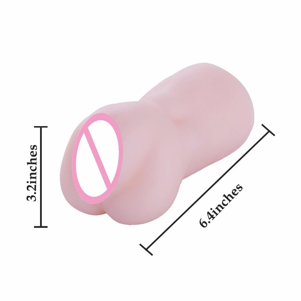 What you see is an image of Soft Silicone Pocket Vagina Toy for Men, a tool to enhance solo pleasure and satisfaction with a realistic feel.