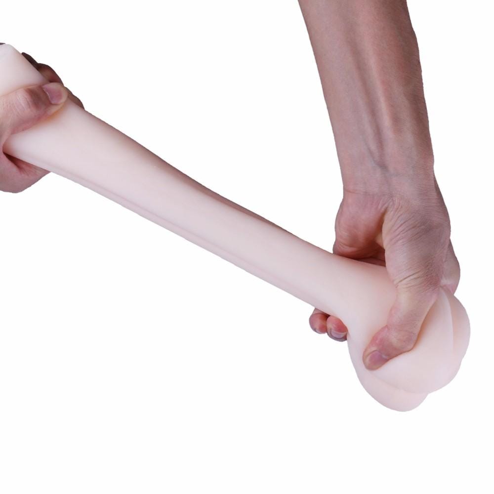 In the photograph, you can see an image of Soft Silicone Pocket Vagina Toy for Men, ensuring a mind-blowing experience with its lifelike tunnel design.