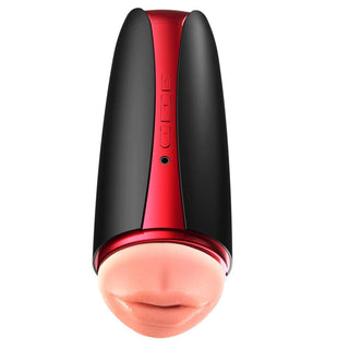Feast your eyes on an image of the dual motor male stroker blow job machine, compact in size for discreet storage and easy cleaning.