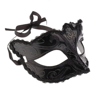 High-quality plastic masquerade mask designed for comfort, durability, and easy cleaning.