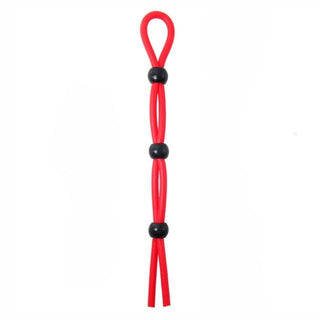 Here is an image of Stronger Erections Lasso Ring with a red color option