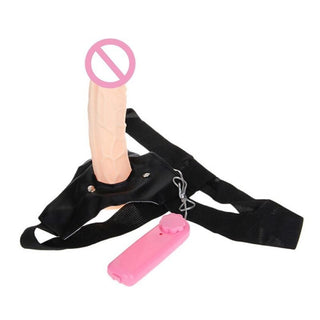 Explore the world of pleasure with Realistic Vibrating Dildo With Harness, perfect for intimate adventures.