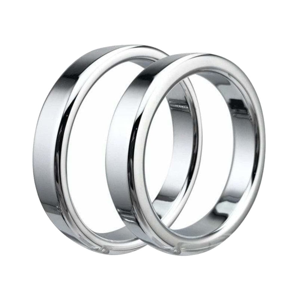Observe an image of Thick and Heavy Silver Penis Ring, made of stainless steel for enhanced pleasure and durability.