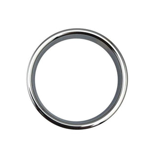 Silver Penis Ring in various sizes from 1.67 inches to 2.16 inches in diameter for a customized fit.