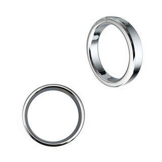 Thick and Heavy Silver Penis Ring